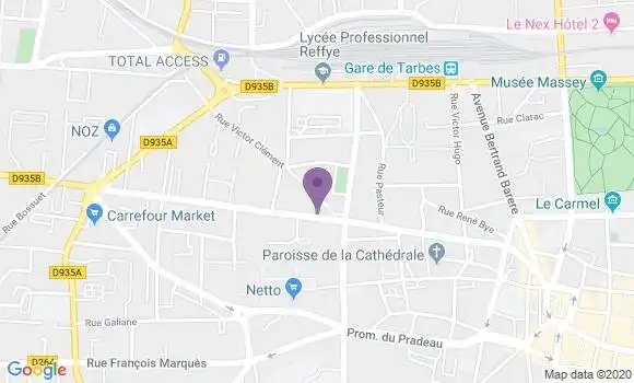 Localisation Bernard Servin Odile