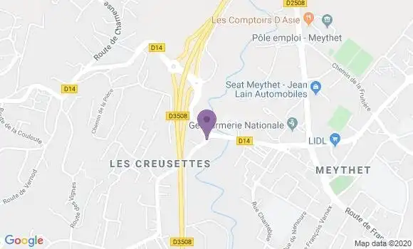 Localisation Chiron Jean Marie