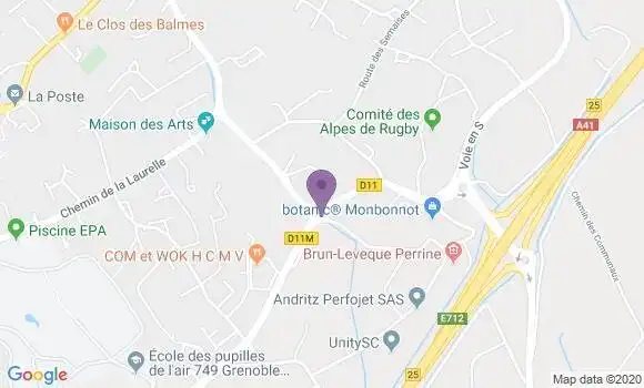Localisation Felix Pierre