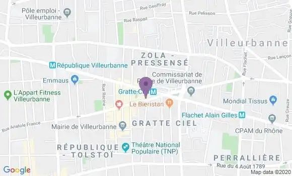 Localisation Pinero François