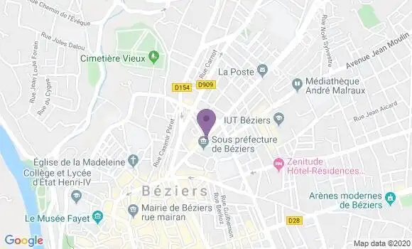 Localisation Caumette Jean Pierre