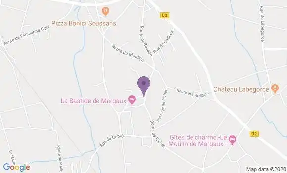 Localisation Tiart Michel