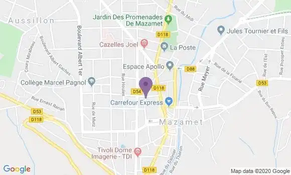 Localisation Frack Pierre