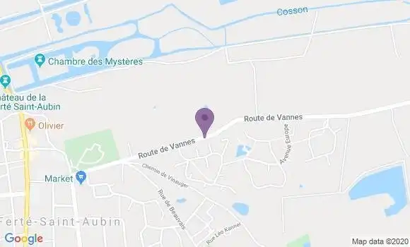 Localisation Salin Alain
