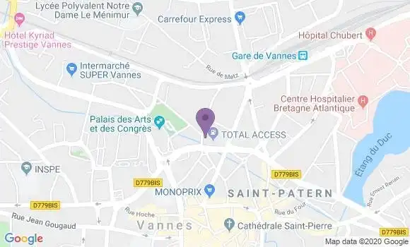Localisation Gueho Jean Luc