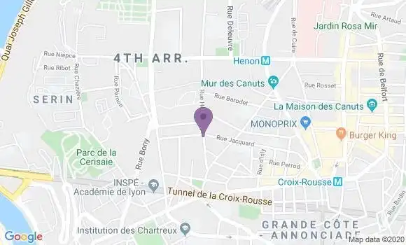 Localisation Marin Jean François