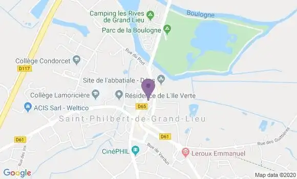 Localisation Giraudineau Antoine