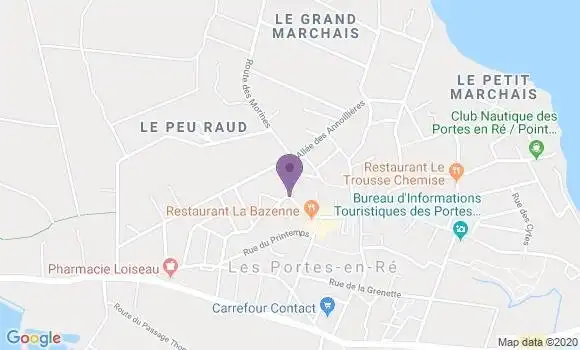 Localisation Deniel Annie
