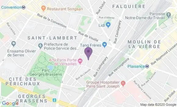 Localisation Goubet Michel