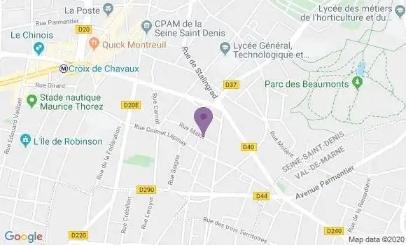 Localisation Ouradou Jean Pierre