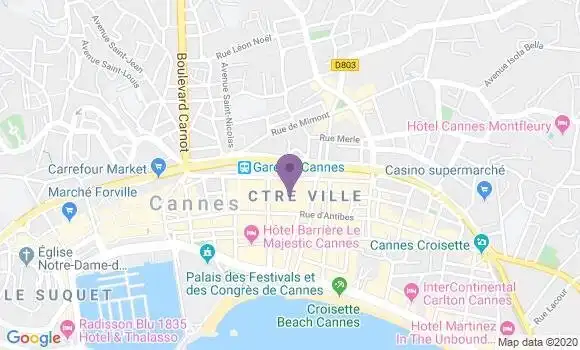 Localisation Laclaverie Pierre