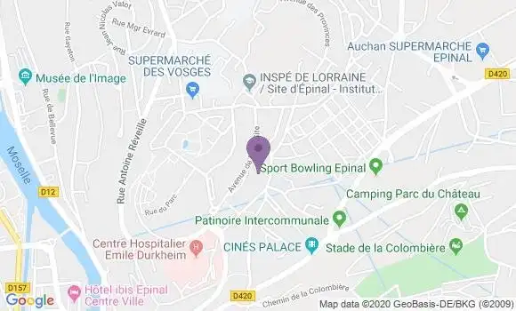 Localisation Bodin Paul
