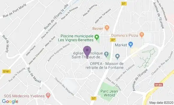 Localisation Chevalier Paule
