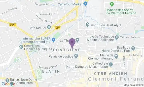 Localisation Jacob Eve