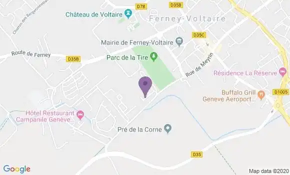 Localisation Paucod Robert
