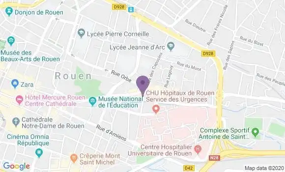 Localisation Demont Michel