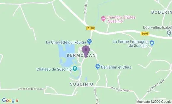 Localisation Le Cloerec Jean
