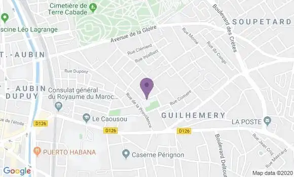 Localisation Toulemonde Eric