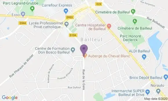 Localisation Vanwaelscappel Blandine