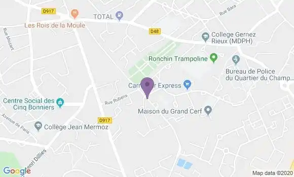 Localisation Fauquenois Jean