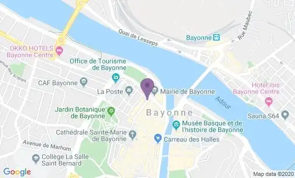 Localisation Duhourcau Jean Louis
