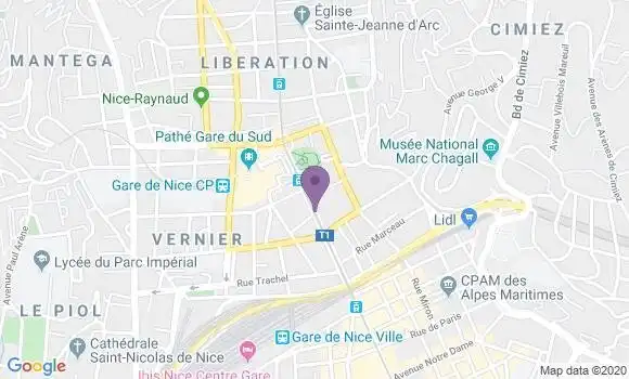Localisation Cordone Jean Francis
