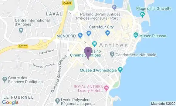 Localisation Gros Jean Paul