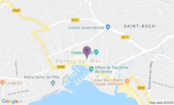 Localisation Brun Michel