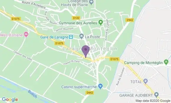 Localisation Coudoulet Evelyne