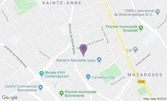 Localisation Martin Chave Pierre