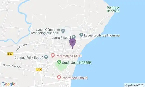 Localisation Blandin Jean Louis