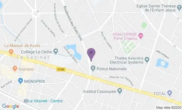 Localisation Andres Pierre