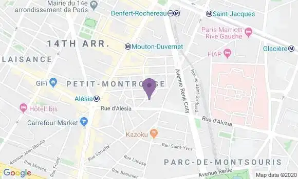 Localisation Chevalley Michel