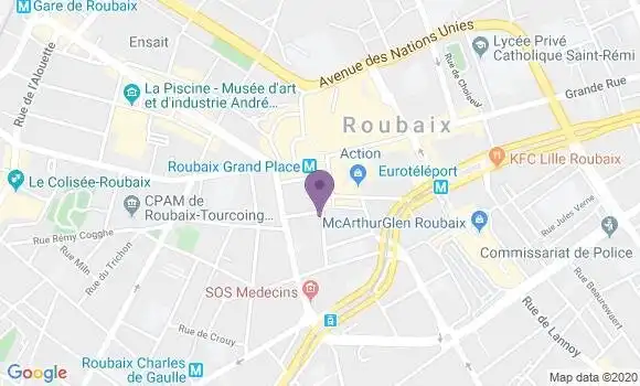 Localisation Tiberghien Yann