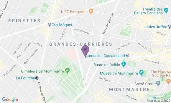 Localisation Jourda Françoise Hélène