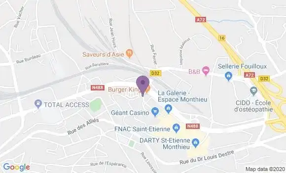Localisation Cathebras Marien