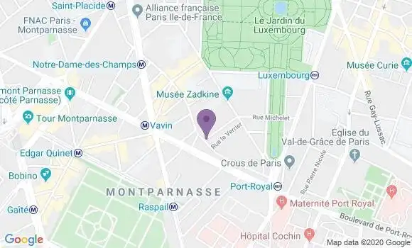 Localisation Valat Françoise
