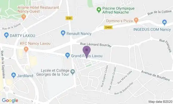 Localisation Dumont Hennequin Anne Marie