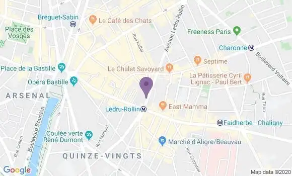 Localisation Bensadon Régine