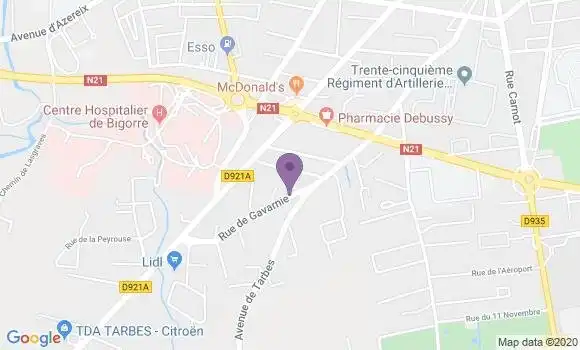 Localisation Neples Pierre