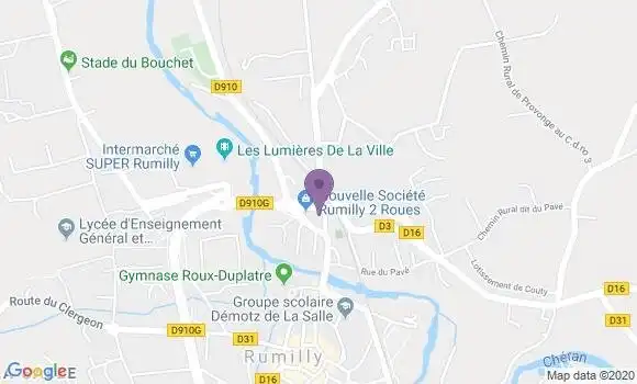 Localisation Lauvergne Gérard