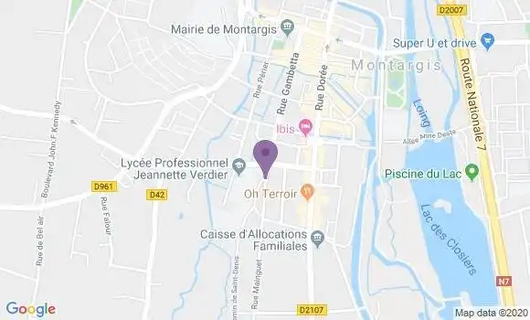 Localisation Pontaillier Michel