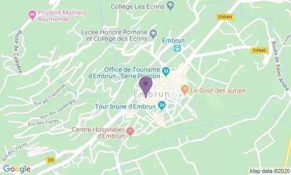 Localisation Mercier André