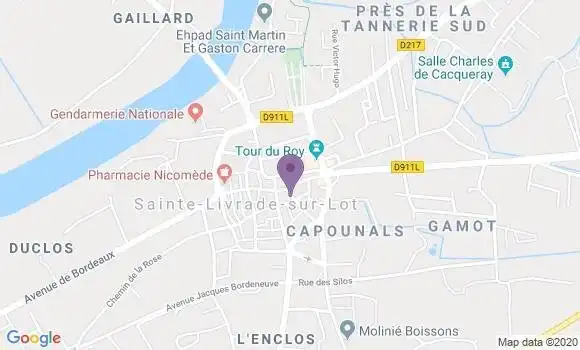 Localisation Gaillard Philippe Henri