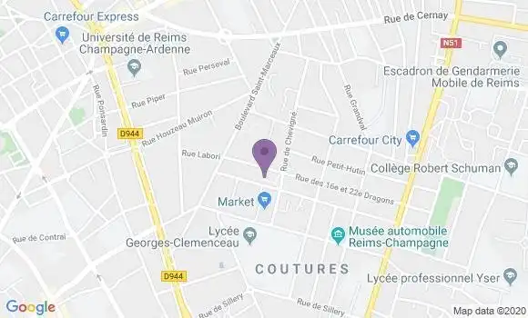 Localisation Cartiser Alain