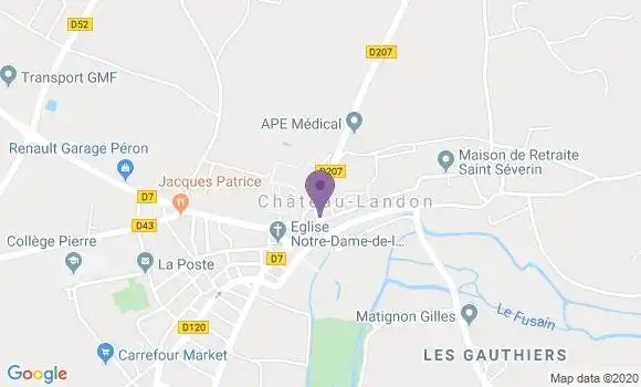 Localisation Stranart Gilles