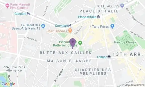 Localisation Blin François