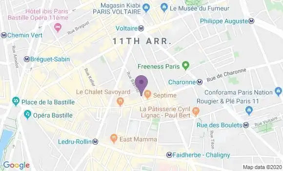 Localisation Bourgois Laurent