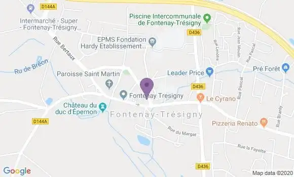 Localisation Delafosse Monique