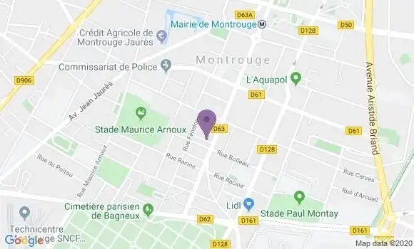 Localisation Deroudille Jean Albert
